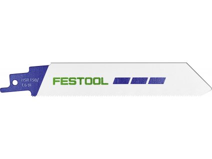 Festool Pilový plátek do pily ocasky METAL STEEL/STAINLESS STEEL HSR 150/1,6 BI/5 577489