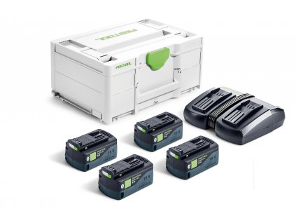 Festool Napájecí sada SYS 18V 4x5,0/TCL 6 DUO 577709