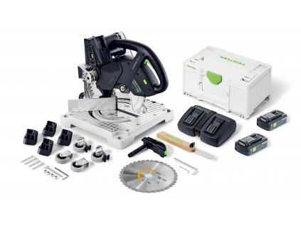 Festool Akumulátorová pokosová pila na lišty SYMC 70 4,0 EBI-Plus SYMMETRIC 577464