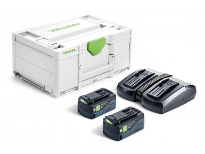 Festool Napájecí sada SYS 18V 2x5,0/TCL 6 DUO 577707