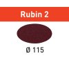 Brusné kotouče STF D115 P120 RU2/50 Rubin 2 499089
