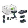 Festool Akumulátorový vrtací šroubovák T 18+3 HPC 4,0 I-Set 576989