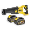 DCS388T2 DeWALT FLEXVOLT AKU mečová pila 54V XR; 2x 6,0Ah Li-Ion