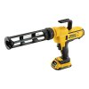 DCE560D1 DEWALT AKU výtlačná pistole na kartuše 310ml, 1x 2,0Ah Li-Ion