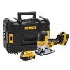 DCS335P2 DeWALT AKU bezuhlíková přímočará pila XR 18V Li-Ion 2x 5,0Ah v kufru TSTAK