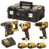 DCK377P3T DeWALT XR 18V AKU kombo sada DCD708 DCF809 DCH273 ; 3x 5,0Ah