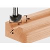 Festool Vydutá fréza HW S8 R12,7 490987