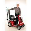 SELVO 4800 - čtyřkolový elektrický seniorský a invalidní vozík s košem  + ZDARMA balancer baterií včetně montáže, sestavení, zprovoznění a doprava do 20km od prodejny