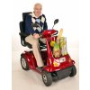 SELVO 4800 - čtyřkolový elektrický seniorský a invalidní vozík s košem  + ZDARMA balancer baterií včetně montáže, sestavení, zprovoznění a doprava do 20km od prodejny
