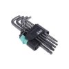 WERA 024242 zástrčných klíčů TORX 967 PKL/9 BlackLaser