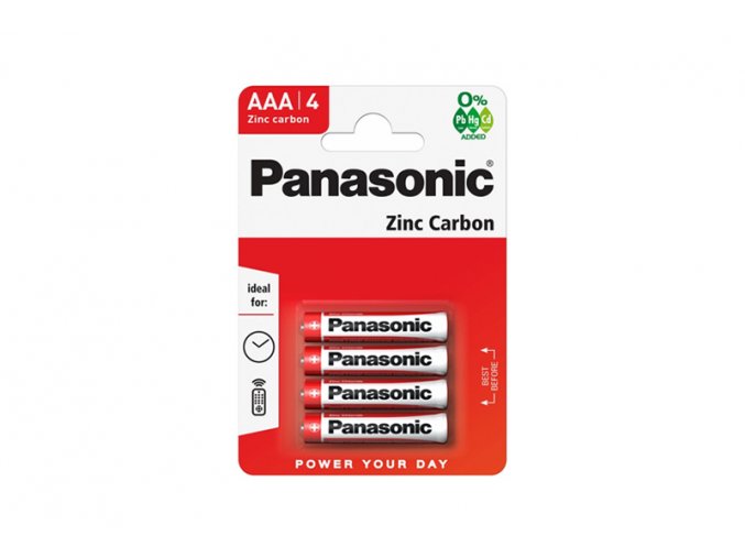 Baterie Panasonic Zinc R03/4 AAA