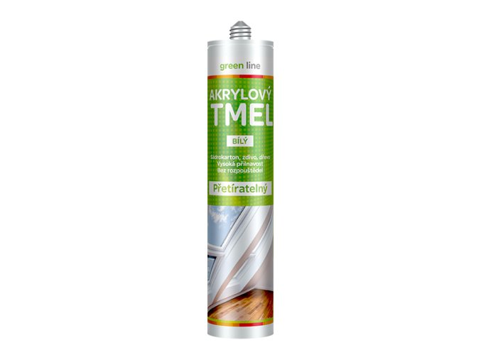 den braven akrylovy tmel green line 280 ml bila
