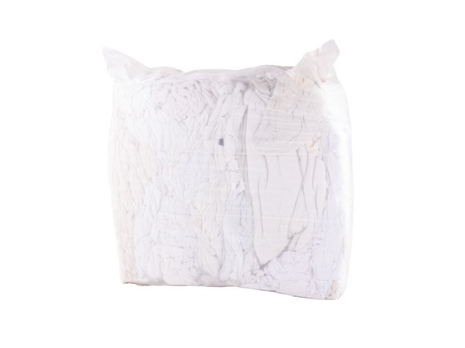 Textil lisovaný 10kg-bílý