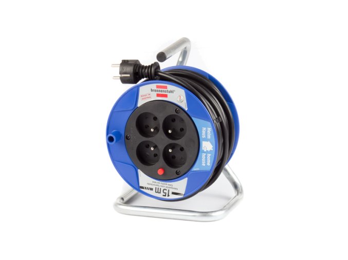 Kabel buben 15m, 4x230V, IP20