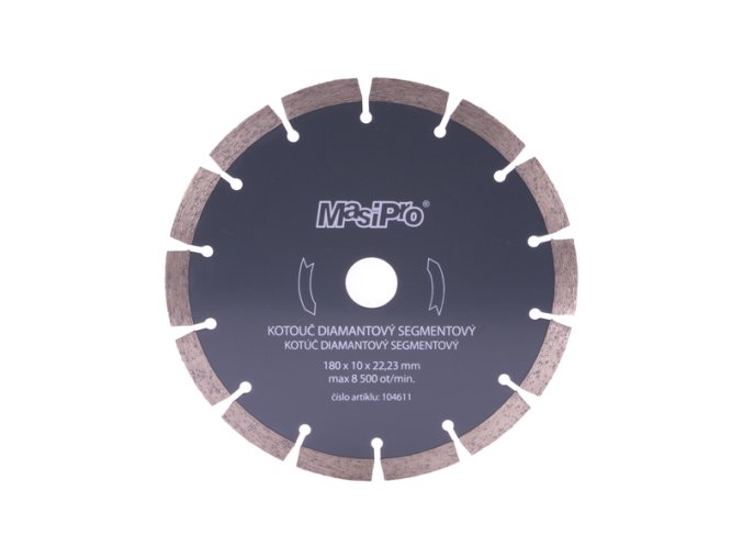 Kotouč diamantový segmentový 180 mm