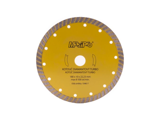Kotouč diamantový turbo 180 mm