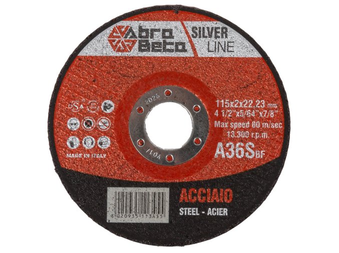 Kotouč řezný na ocel 115 x 2 mm