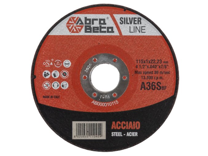 Kotouč řezný na ocel 115 x 1 mm