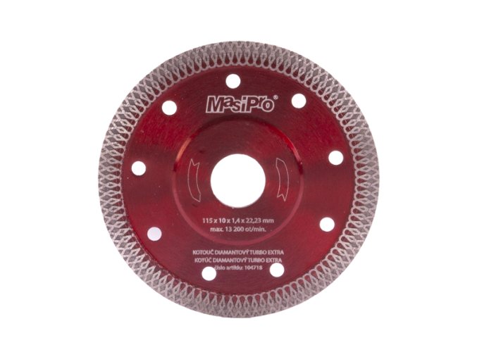 Kotouč diamantový turbo extra tenký 115 mm