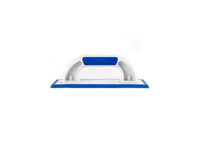 Hladítko K plast 24x9,5cm spárovací guma dva kulaté rohy/0370