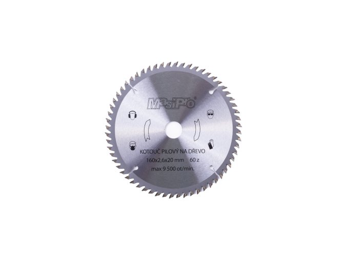 Kotouč pilový 160x2.6x20mm/60z