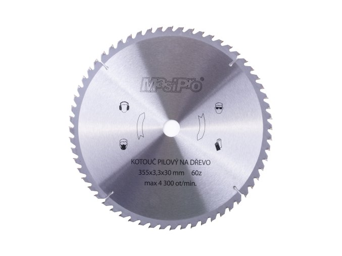 Kotouč pilový 355x3.3x30mm/60z