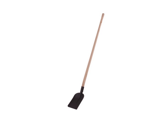 Lopata výkopová černá s násadou