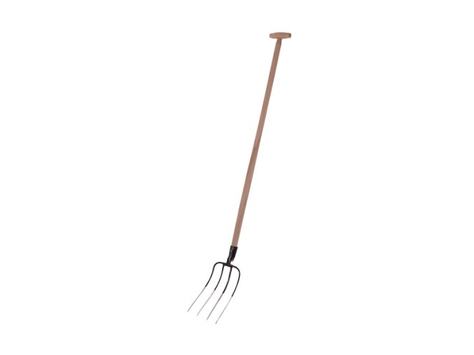 Vidle ocel 4hr+násada T-dřevo 90cm