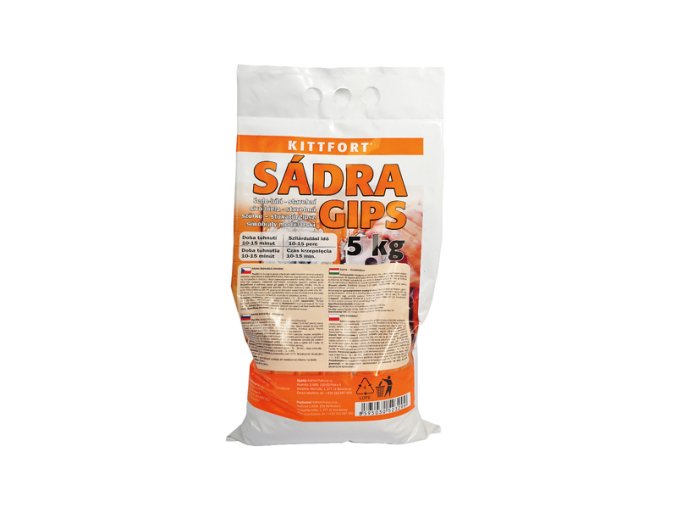 Sádra šedá, stavební 5kg