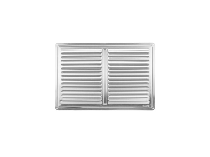 Mřížka větrací  nerezová NVMK 300x200N/0714