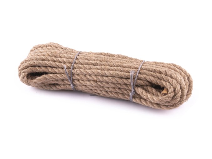 Lano jutové pr.12mm délka 15m