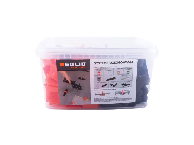 SET SOLID 1mm/100spon + 50klínků + kleště