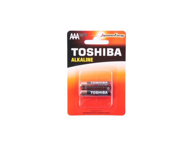 Baterie TOSHIBA AAA LR03GCA BP-2C ALKALINE 1,5V