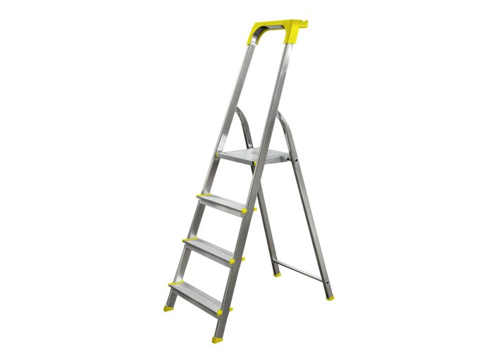 Schůdky Bayersystem jednostranné 3+1 AL BS-DA4/P