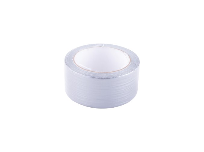 Páska textil-speciál 48mm/20m, stříbrná duct tape