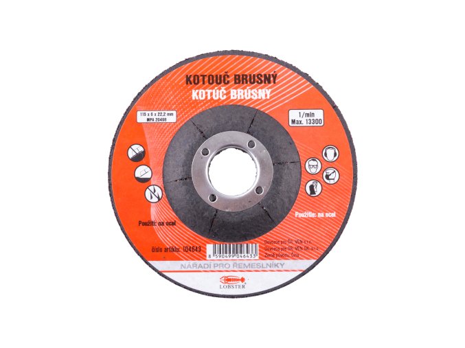 Kotouč brusný 115x6mm - výprodej