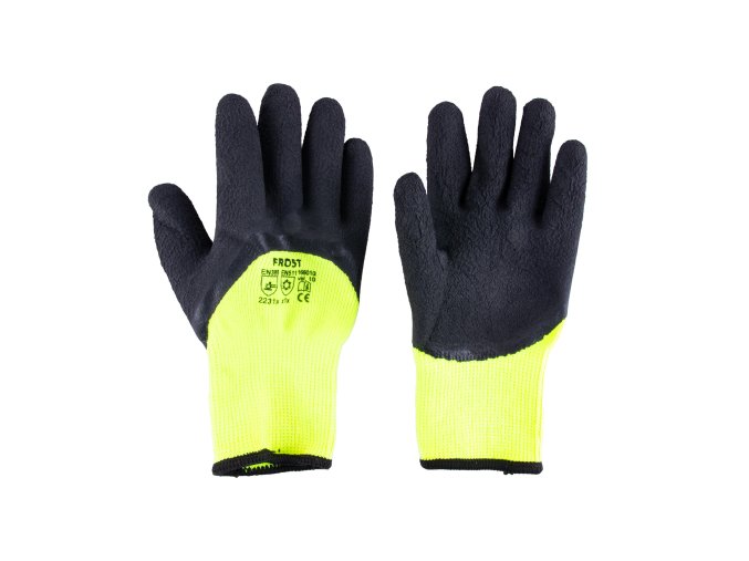 Rukavice FROST  WINTER latex vel.9