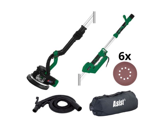 Bruska na sádrokarton ASIST 880W, s teleskopickou tyčí - AE3S88