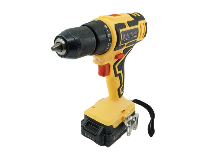 Vrtačka ASIST AKU GANG 20V 2,0Ah/13mm, baterie+nabíječka - AE2V20A-201-BMC
