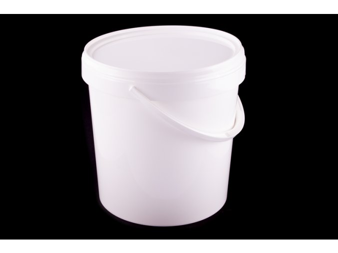 Vědro s víkem 20l /plast bílé