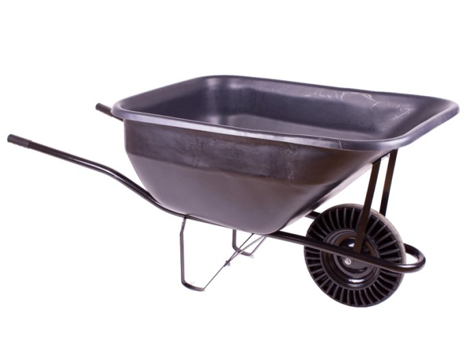 Kolečko 180l PVC bantam plný