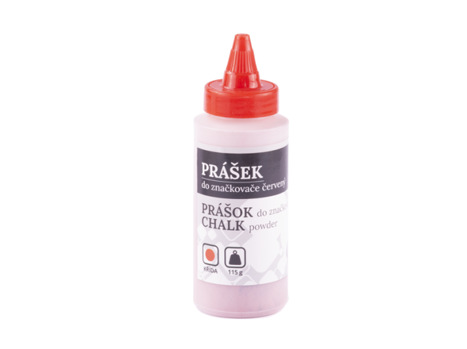 Prášek 115g červený