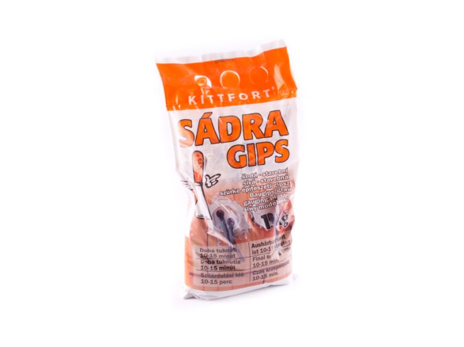 Sádra šedá, stavební 1kg