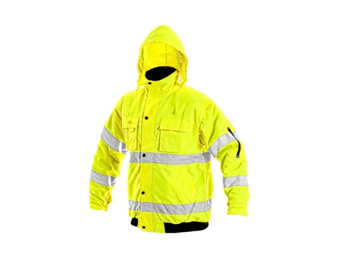 Bunda LEEDS reflexní zimní