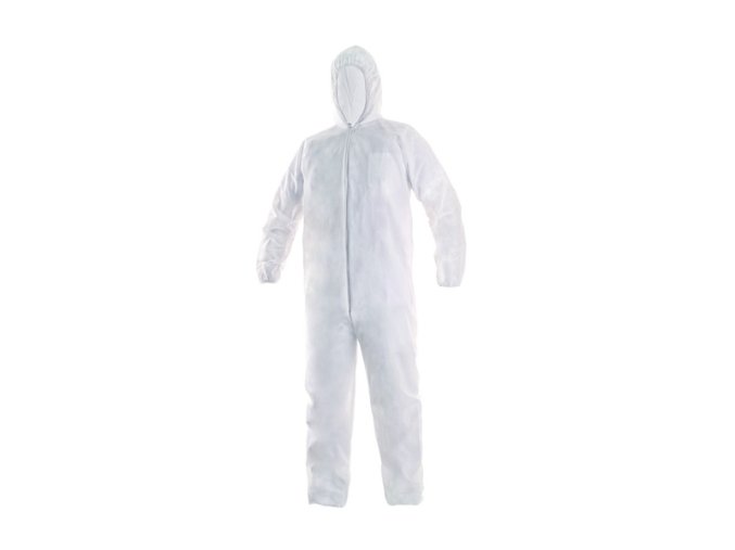 Overal MINTO bílý jednorázový