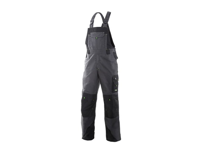 Kalhoty TRISTAN lacl šedo-zelené