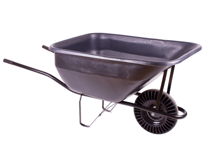 Kolečko 180l PVC bantam plný
