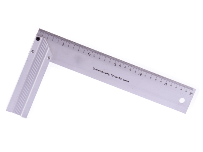 Úhelník hliník 30cm