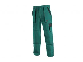 Kalhoty JOSEF pas zeleno-černé