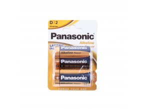 Baterie Panasonic Bronze LR20/2 1,5V 2ks